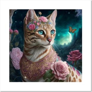 Enchanted Bengal Cat Posters and Art